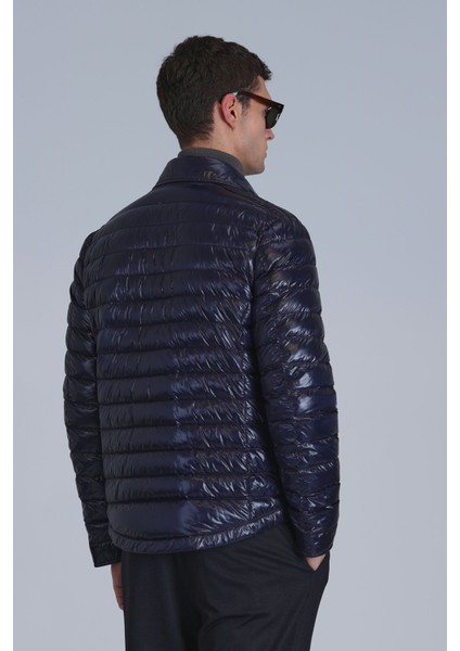 Kane Kaz Tüyü Erkek Mont Siyah