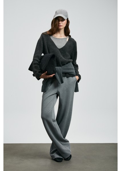 Lında Kadın Kazak Antrasit fırsatları