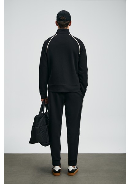 Charms Eşofman Üst Siyah