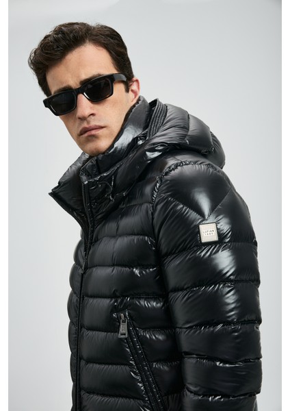 Gabrıel Kaz Tüyü Erkek Mont Siyah fırsatları