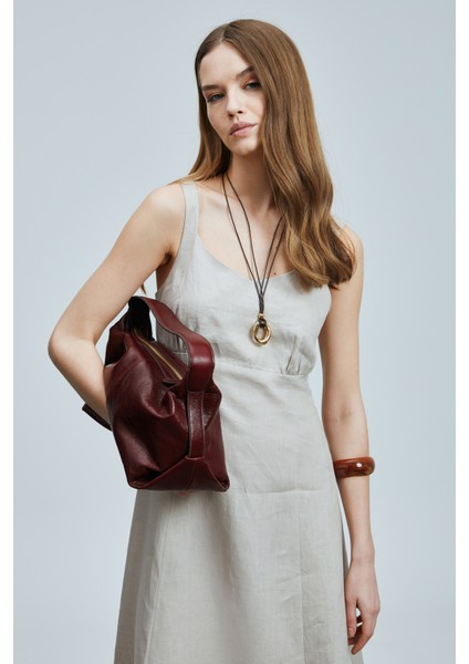 Selene Kadın Askılı Keten Elbise indirimleri