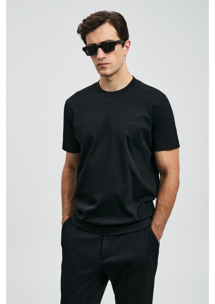 Roland Erkek Basic Tişört Siyah