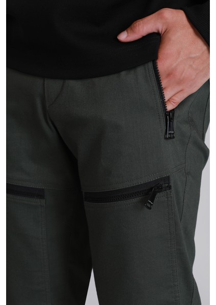 Anatol Spor Erkek Chino Pantolon Slim Fit Yeşil modelleri