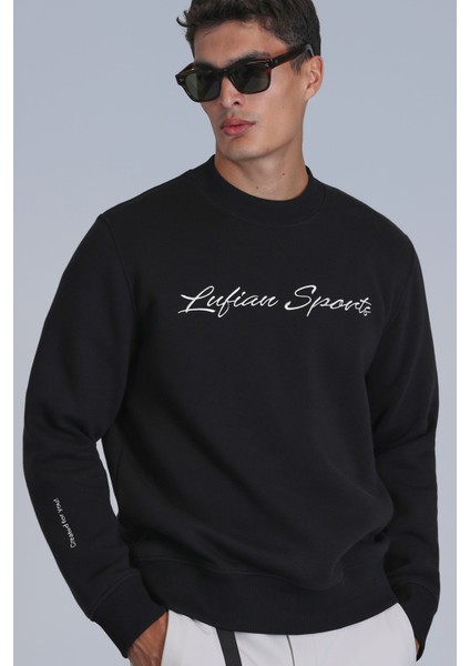 Loved Erkek Sweatshirt Siyah modelleri