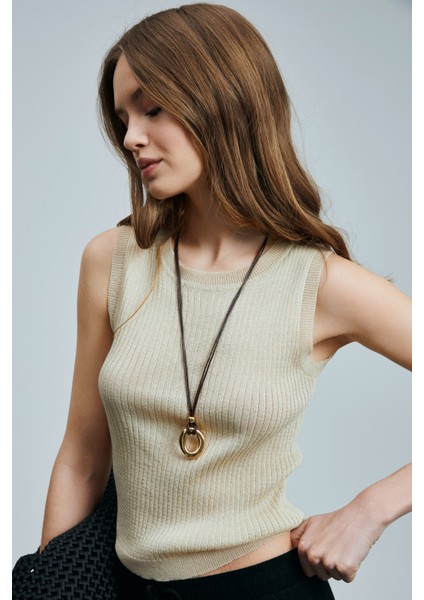 Emma Kadın Keten Karışımlı Kazak Siyah modelleri