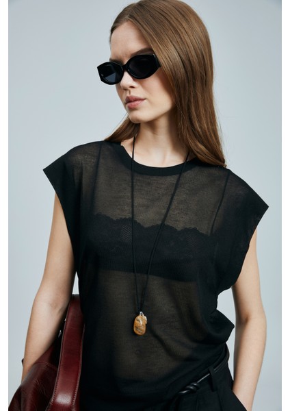 Pearl Kadın Kazak Siyah modelleri