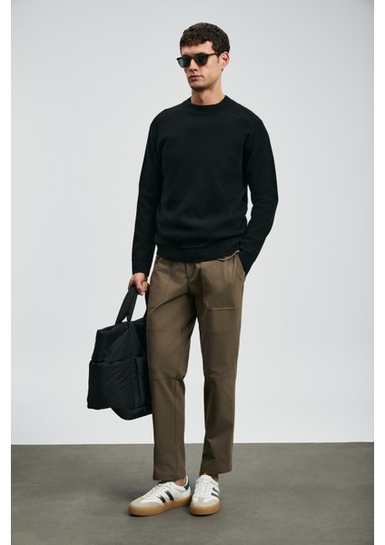 Herman Erkek Kazak Siyah fırsatları