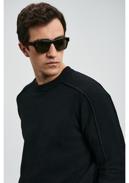 Les Erkek Kazak Siyah indirimleri