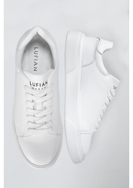 Tommy Erkek Deri Sneaker Ayakkabı Siyah