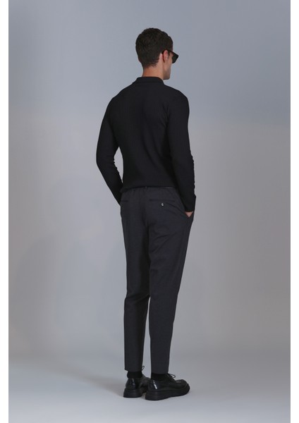 Antoni Spor Erkek Chino Pantolon Slim Fit Lacivert