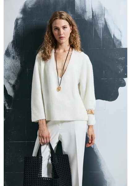 Lında Kadın Kazak Antrasit fırsatları