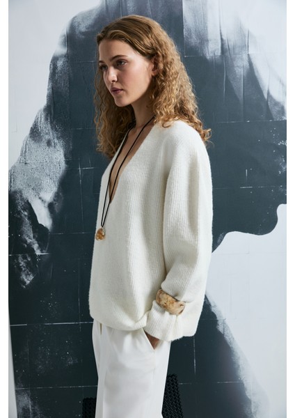 Lında Kadın Kazak Antrasit indirimleri