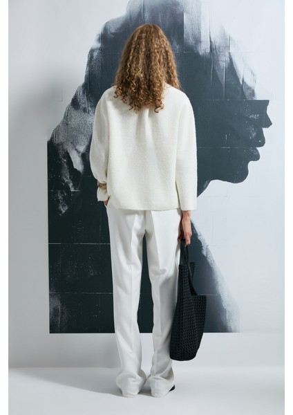 Lında Kadın Kazak Antrasit