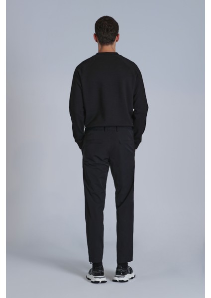 Hıdden Spor Erkek Chino Pantolon Slim Fit Siyah