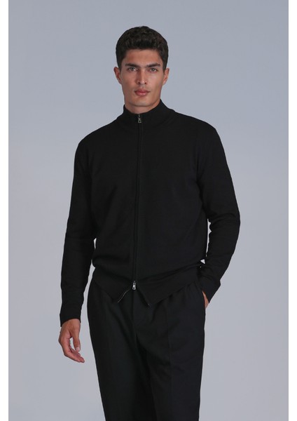 Force Erkek Hırka Siyah