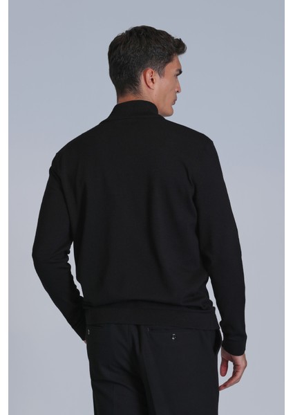 Force Erkek Hırka Siyah