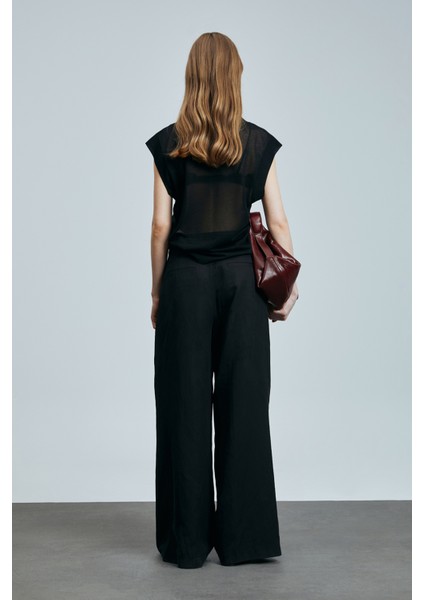 Pearl Kadın Kazak Siyah