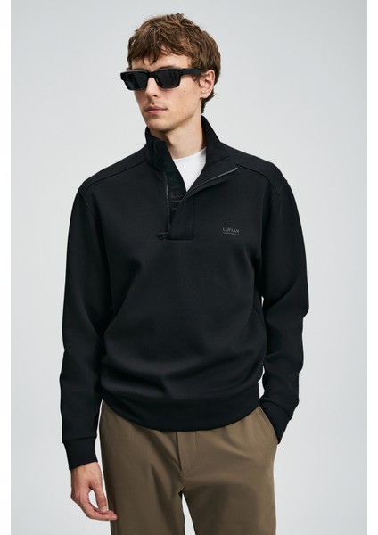 Wonder Erkek Sweatshirt Siyah