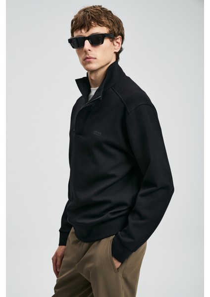 Wonder Erkek Sweatshirt Siyah modelleri