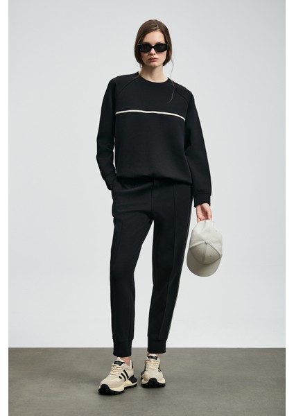 Cessıca Örme Kadın Eşofman Siyah