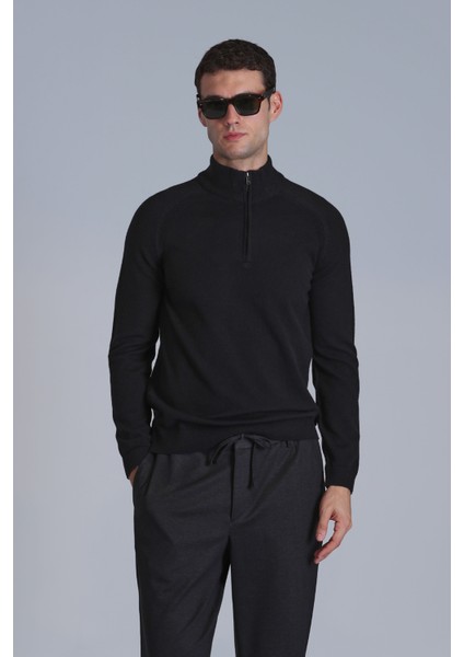 Stavan Erkek Kazak Siyah