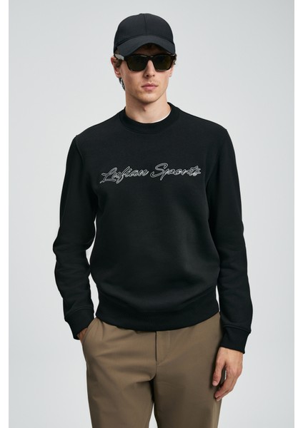 Loved Erkek Sweatshirt Siyah