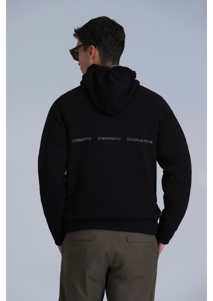 Brave Erkek Sweatshirt Siyah