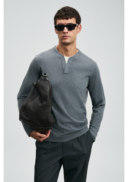 Zen Erkek Kazak Siyah