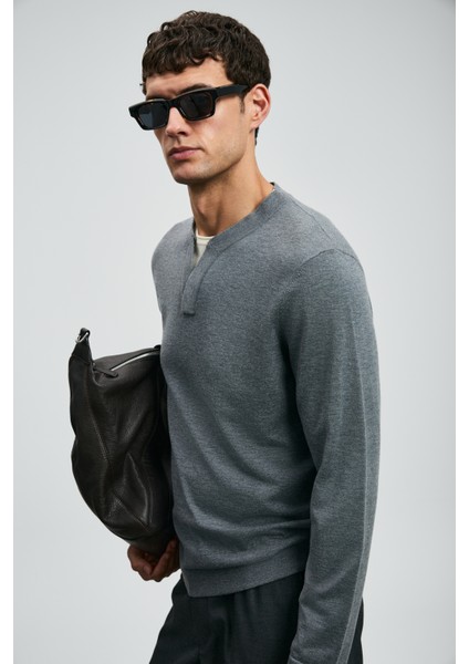 Zen Erkek Kazak Siyah indirimleri