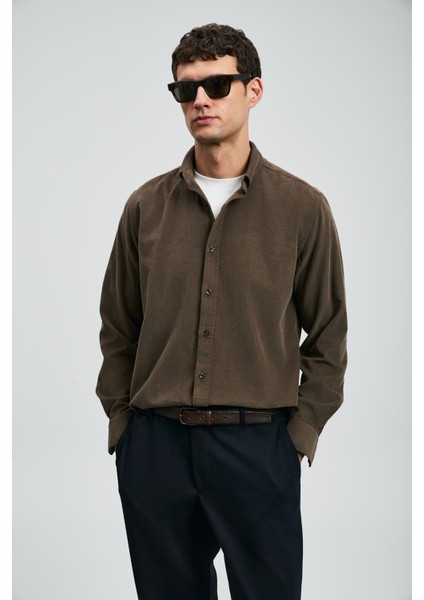 Drew Erkek Basic Gömlek Regular Fit Lacivert modelleri