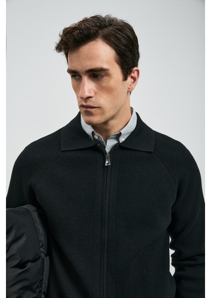 Amber Erkek Hırka Siyah indirimleri