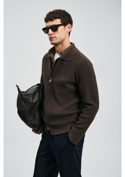 Amber Erkek Hırka Siyah modelleri