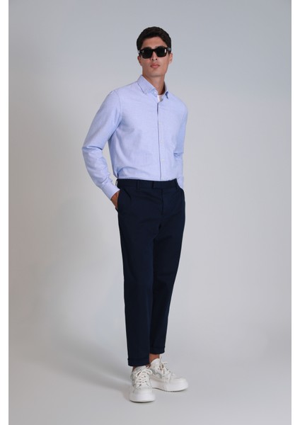 Gabrıel Spor Erkek Chino Pantolon Slim Fit Lacivert