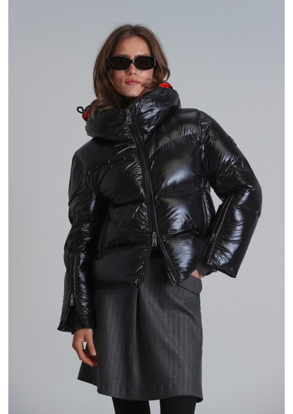 Shay Kaz Tüyü Kadın Mont modelleri