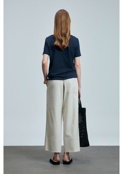 Amy Kadın Pamuklu T- Shırt