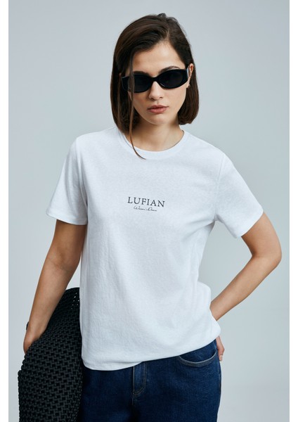 Amy Kadın Pamuklu T- Shırt