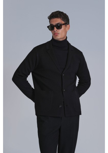 Leader Erkek Hırka Siyah indirimleri