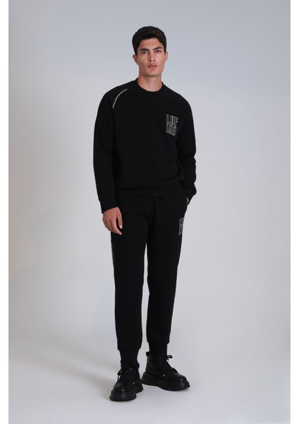 Alfa Erkek Eşofman Altı Siyah