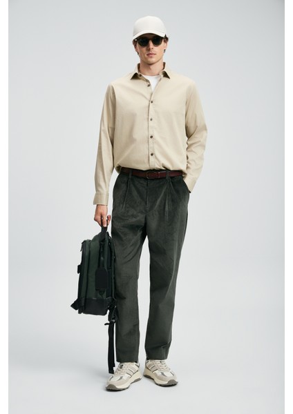 Ferla Erkek Basic Gömlek Regular Fit Lacivert fiyatları