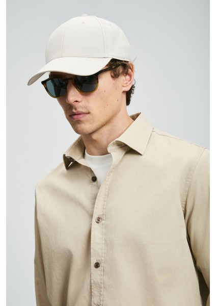 Ferla Erkek Basic Gömlek Regular Fit Lacivert fırsatları