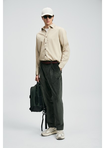 Ferla Erkek Basic Gömlek Regular Fit Lacivert indirimleri