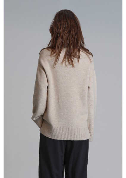 Melbourne Kadın Kazak Bej