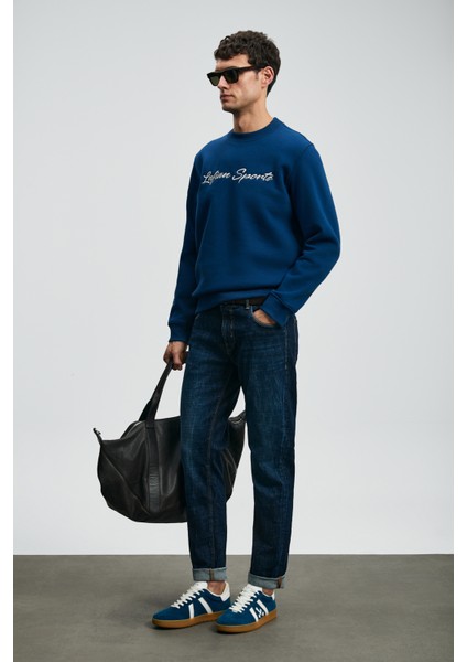 Loved Erkek Sweatshirt Koyu Mavi fiyatları