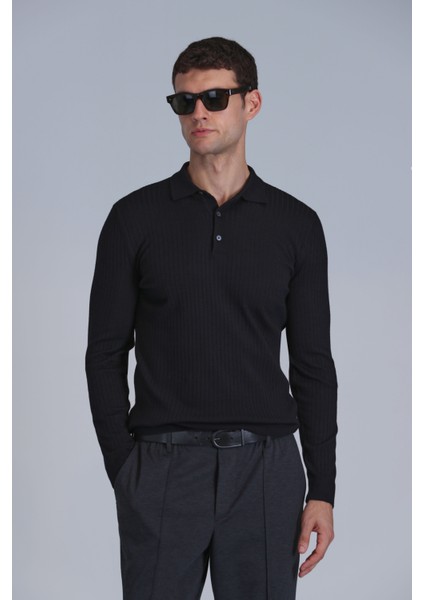 Aden Erkek Kazak Siyah indirimleri