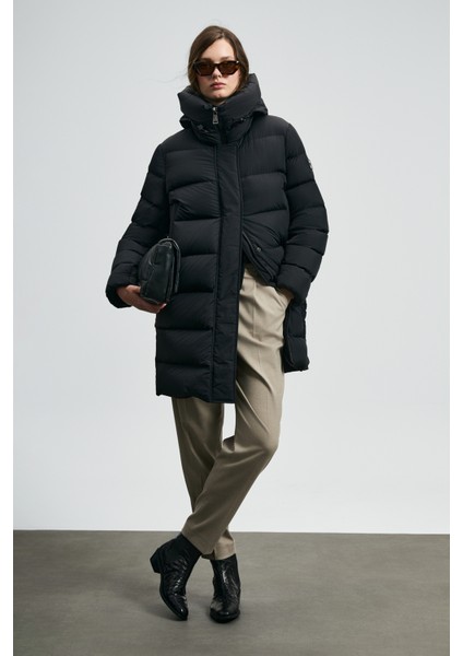 Olıvıa Kaz Tüyü Kadın Mont