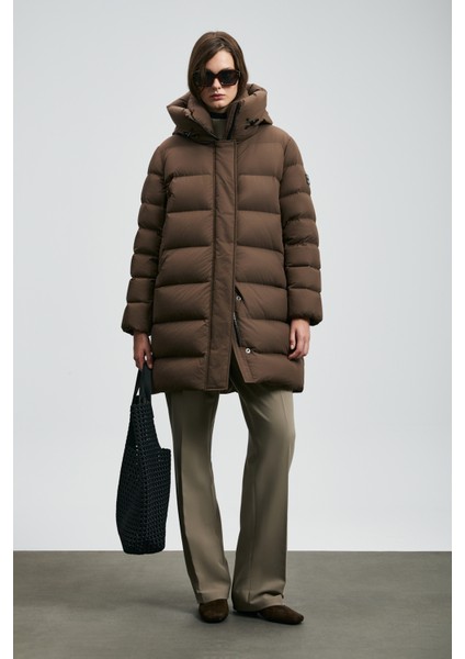 Olıvıa Kaz Tüyü Kadın Mont modelleri