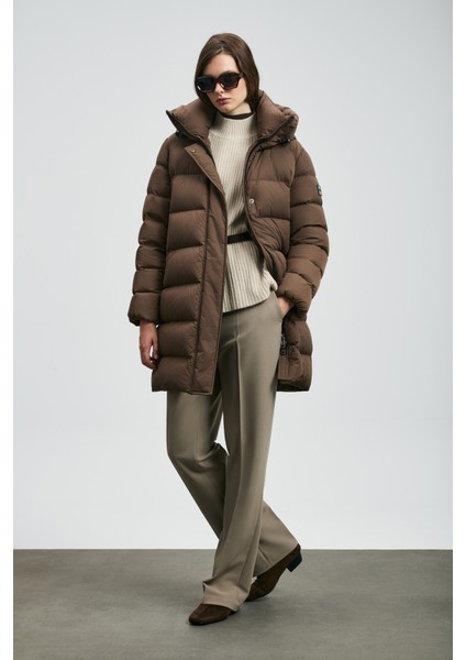 Olıvıa Kaz Tüyü Kadın Mont