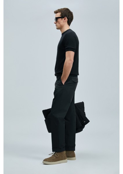 Spear Erkek Pamuklu Kazak Siyah fırsatları