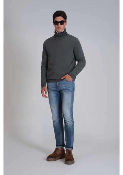 Axel Smart Jean Erkek Pantolon Slim Fit