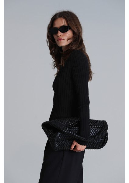 Pamela Kadın Kazak Siyah indirimleri